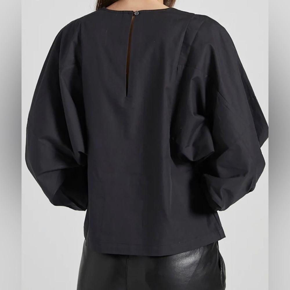 NWT REYES COTTON LONG SLEEVE TOP size S - Picture 5 of 5